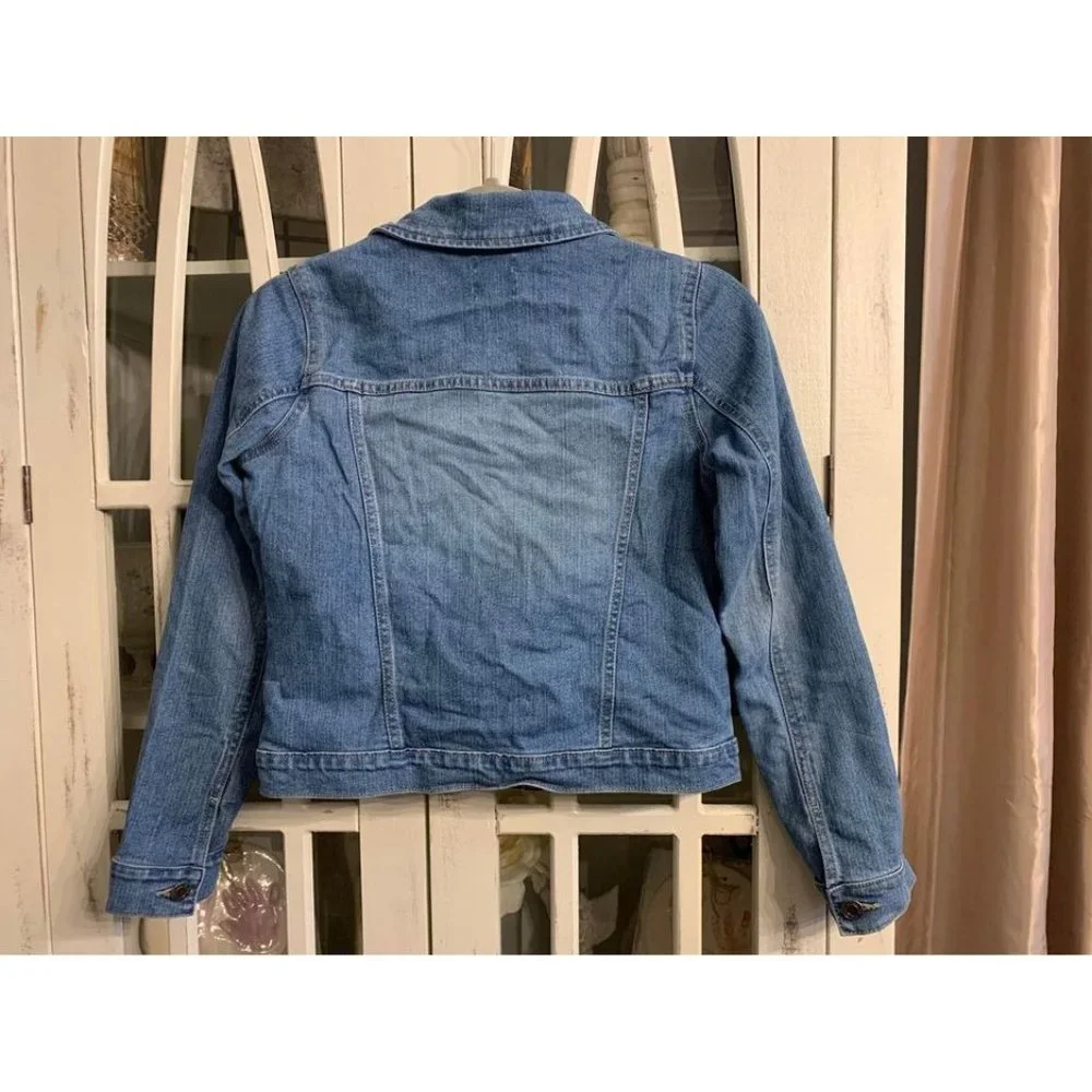 The Children’s Place denim jacket, size XL 14 kids (bin i)